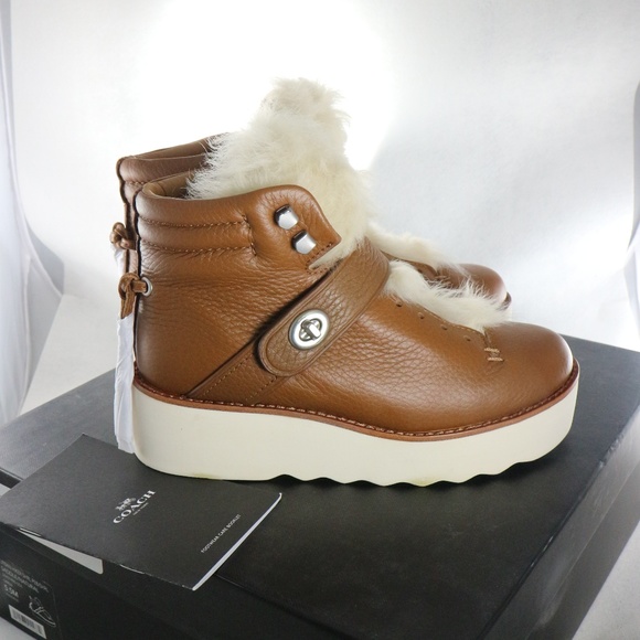 New COACH Women's Urban Hiker Boots Sz 5.5 US Women - Picture 5 of 8
